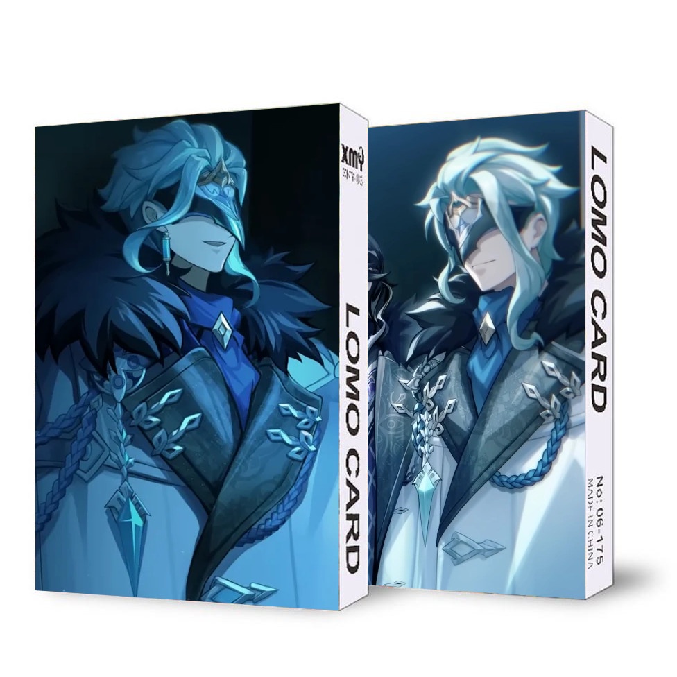 ( không kèm hộp ) Hộp ảnh lomo in hình FATUI QUAN CHẤP HÀNH game GENSHIN IMPACT 30 tấm anime chibi