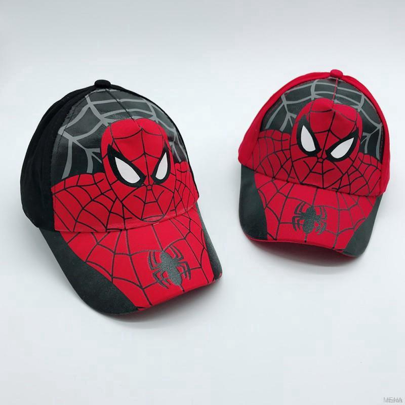 Mũ lưỡi trai hoạ tiết nhện cho bé