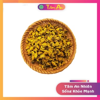 Trà hoa cúc vàng - Tác dụng thanh nhiệt, bông cúc nụ khô, sạch - túi zít 100g