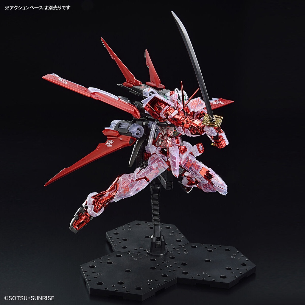 Mô Hình Lắp Ráp Gundam MG Astray Red Frame Flight Unit + BuCUE Scouting Head Clear Color (The Gundam Base Limited)