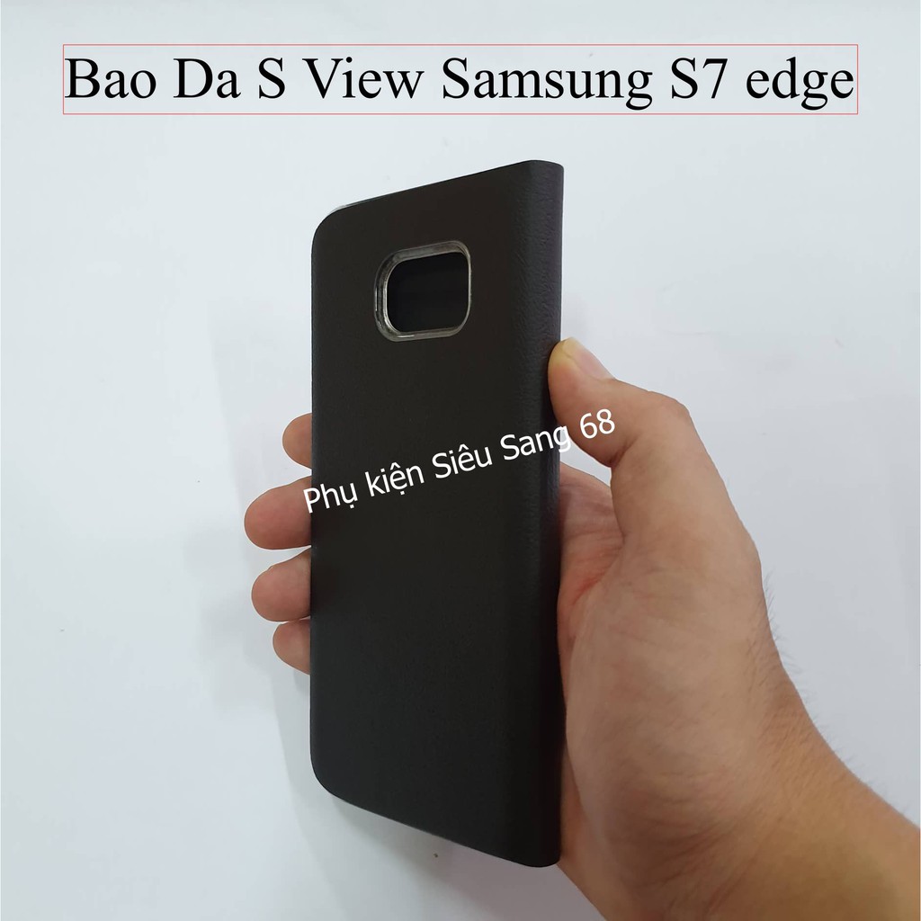 Samsung S7 edge| Bao Da S View Samsung S7 edge - Pk68