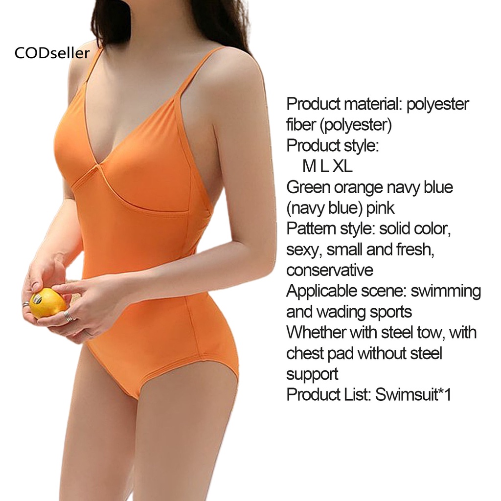 Bộ Đồ Bơi Bikini Hở Lưng Bằng Polyetster Mềm Mại Cho Nữ | BigBuy360 - bigbuy360.vn