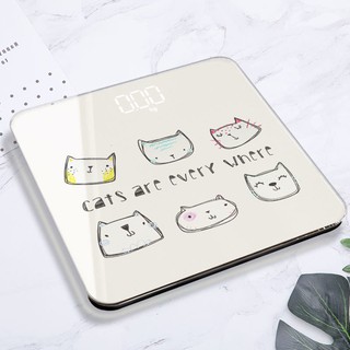 Cân điện tử sức khỏe mini giá rẻ màn hình LED / LCD mặt kính cường lực , cân tổng hợp trọng lượng tối đa 180kg