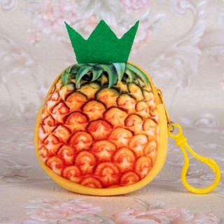 Ví đựng xu hình trái cây 3d
