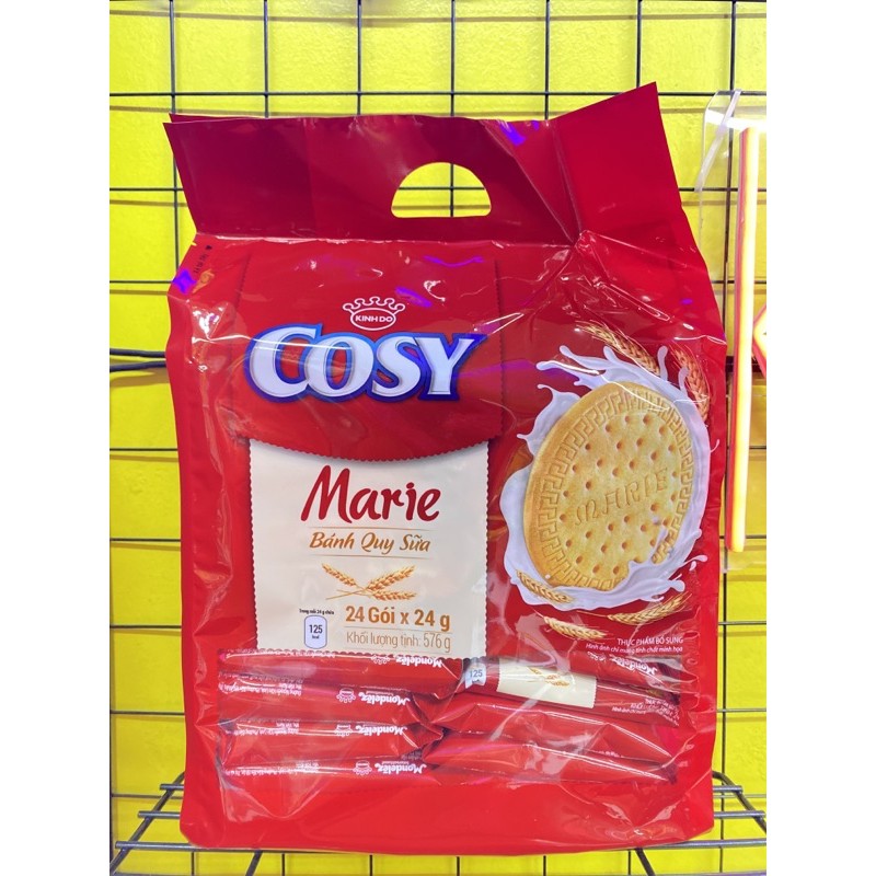 Bánh quy sữa Cosy Marie gói 576g (24gói x 24g)