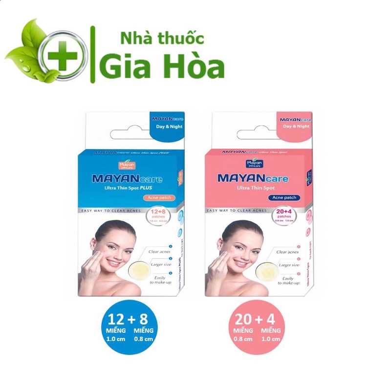 Miếng dán mụn Mayan Care (Hàn Quốc) hút mụn, bụi bẩn, giảm sưng, ngừa sẹo, thâm, ngăn vi khuẩn xâm nhập