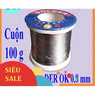 [ SIEU RE ]  Thiếc hàn SOLDER OK 0,8 mm