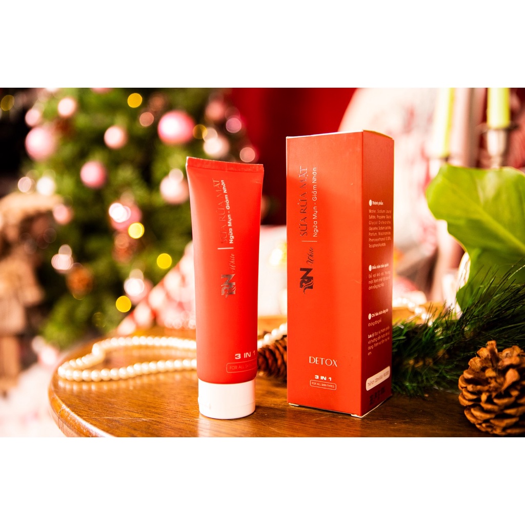 ⚡ Sữa Rửa Mặt BN White Sạch Sâu Da, Giảm Nhờn, Se Khít Lỗ Chân Lông [Ảnh Thật]