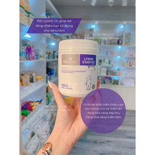 Bột Lysine Bio Island phát triển chiều cao cho trẻ em