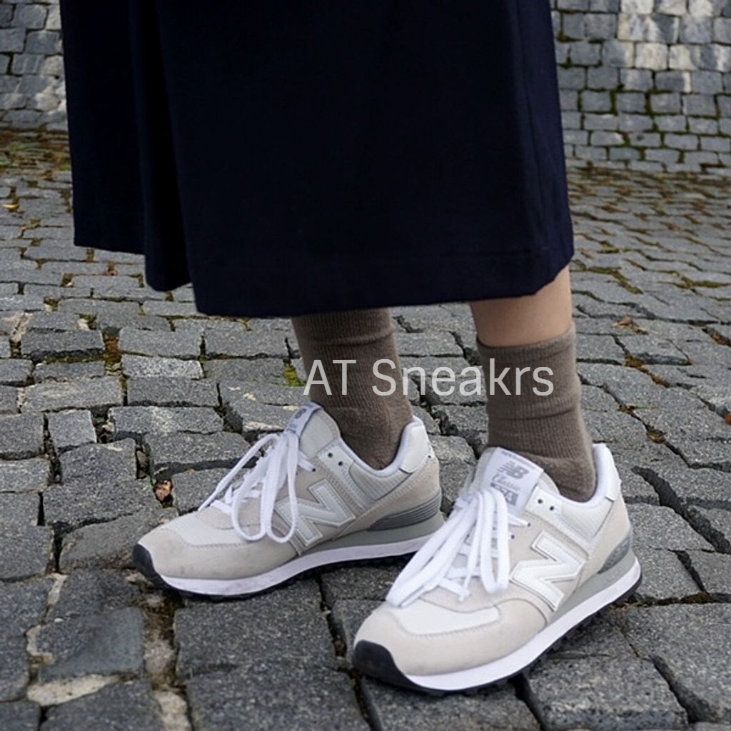Giày New Balance 574 xám trắng