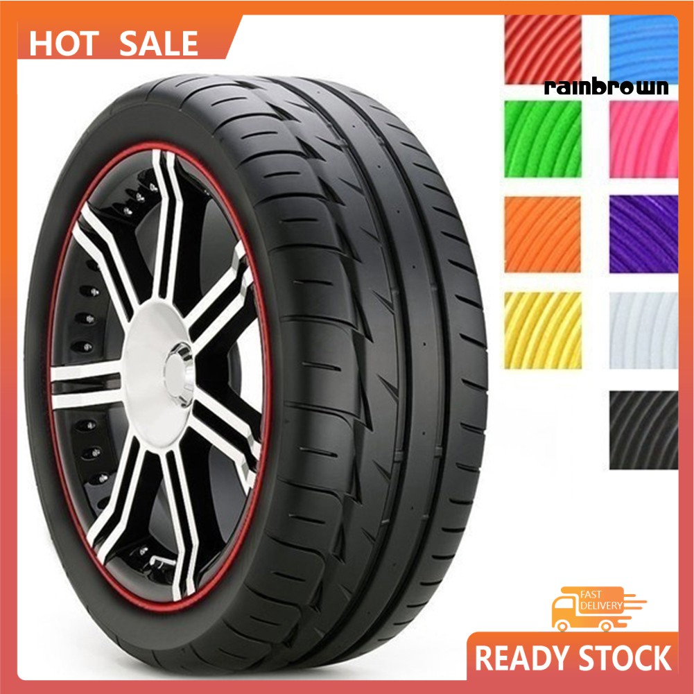 Bọc viền vành bảo vệ bánh xe bằng cao su PVC 8m