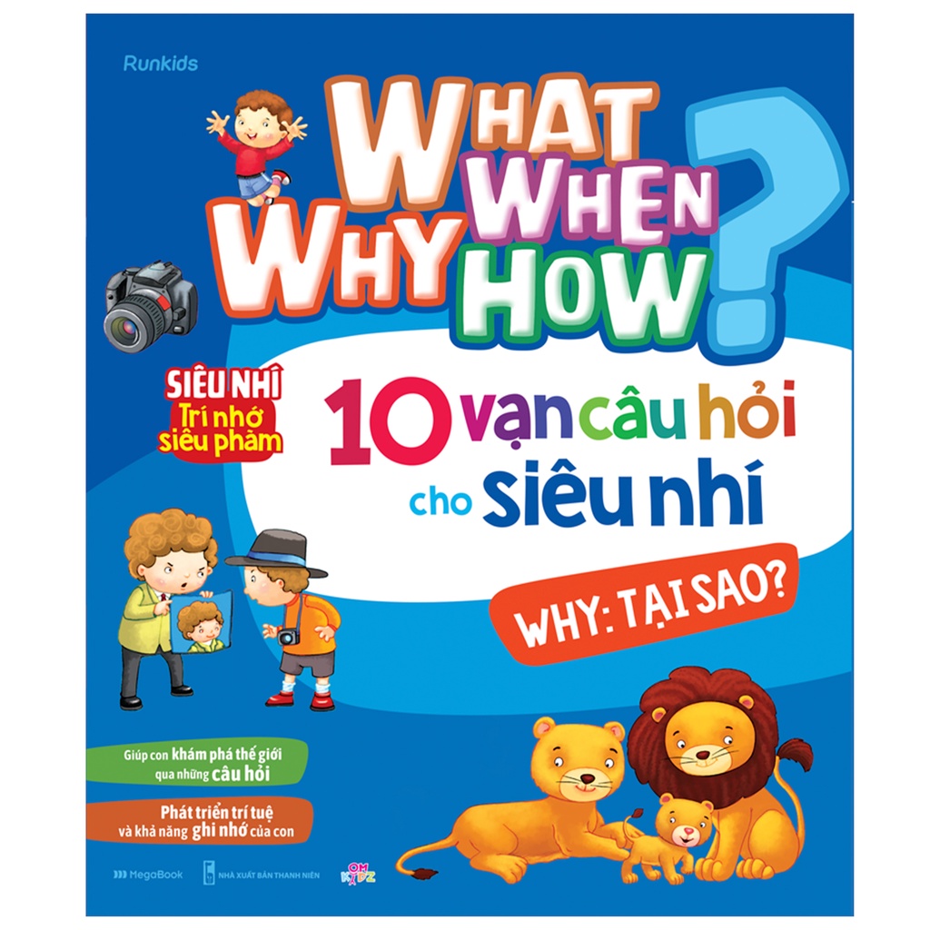 Sách Combo What Why When How - 10 vạn câu hỏi cho siêu nhí [Bìa Mềm]