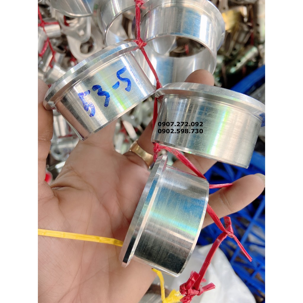 Adapter nhôm CNC 53mm xuống 51mm