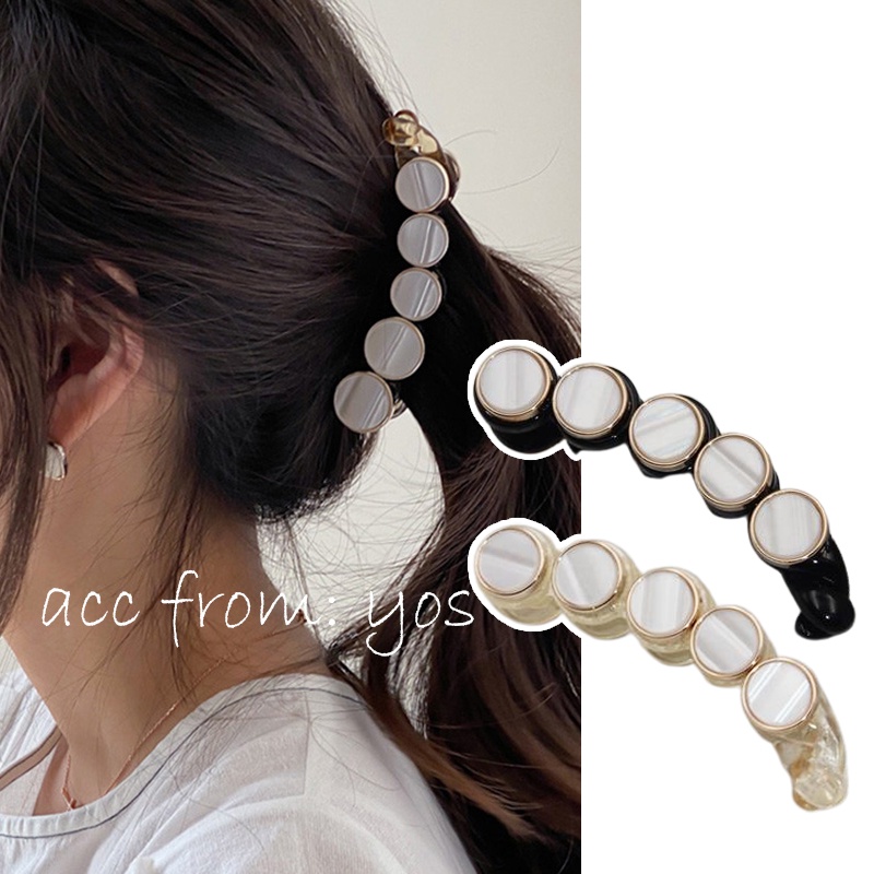 Kẹp tóc càng cua đính đá sang chảnh HOT TREND cho nữ