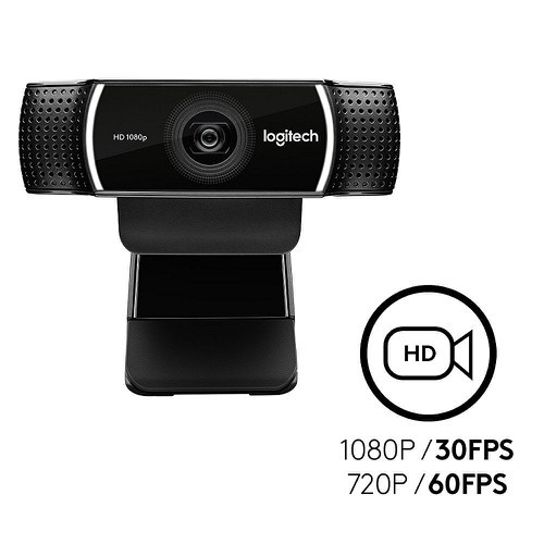 Webcam Logitech C922 Pro Stream - Hàng Chính Hãng