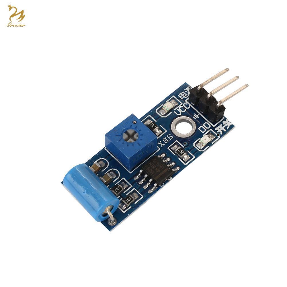 Bảng Mạch Rung Cảm Biến Rung 3.3V / 5V Lm393 Dành Cho Thiết Bị Arduino