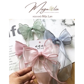 Giảm ₫1,000] 1M Ruy Băng Voan Lượn Sóng Biển ❤️Freeship❤️ 1M Dây Voan Bó Hoa  Làm Nơ Handmade Kẹp Tóc - Tháng 8/2023 - Beecost