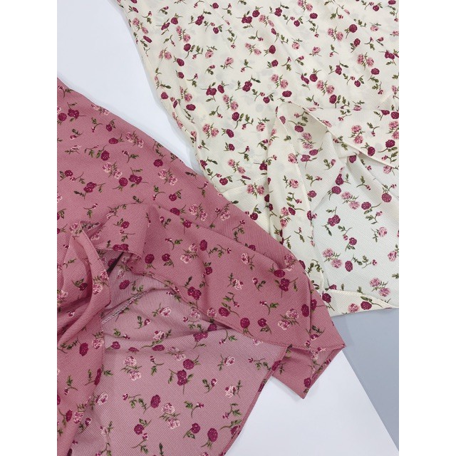 BÁN SỈ VÁY HOA ĐUÔI CÁ CỔ V SANG TRỌNG DK60 | BigBuy360 - bigbuy360.vn