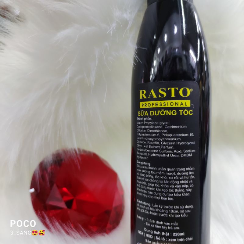 Sữa dưỡng tóc Rasto 250ml