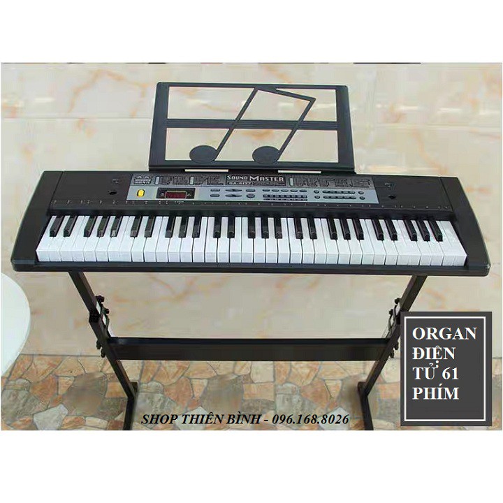 Đàn Piano điện tử Đàn Organ Electronic Keyboard Đàn 61 phím Đàn điện cho người mới học đàn