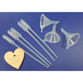 Pipet bơm mực và phễu nhựa nhỏ