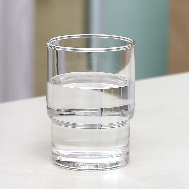 Ly Thủy Tinh Lùn Ngấn Hai Tầng 240ml | Union Nhập khẩu Thái Lan UG.388
