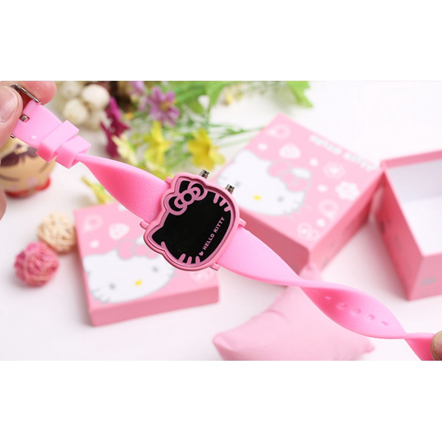 Đồng Hồ Điện Tử Chống Thấm Nước Hình Hello Kitty Cho Bé | BigBuy360 - bigbuy360.vn