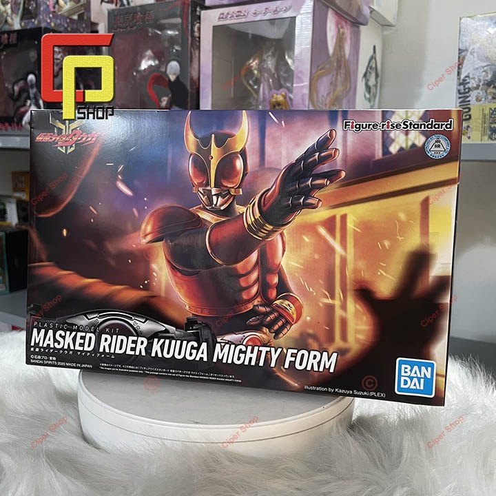 Mô hình Masked Rider kuuga Mighty Form lắp ráp - Figure Rise Standard Kamen Rider Bandai