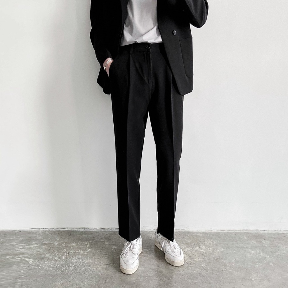 Quần baggy nam korea ống loe giá tại Xưởng - bạn dạng Basic
