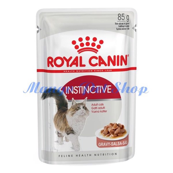 Pate Royal Canin - Instinctive (Gravy) Gói 85Gr Cho Mèo Trưởng Thành