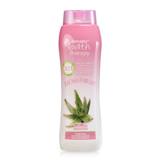 Dầu gội+Sữa tắm+Sữa tắm bồn tạo bọt 3 trong 1 Belcam USA 500ml (Hương tinh dầu nha đam)