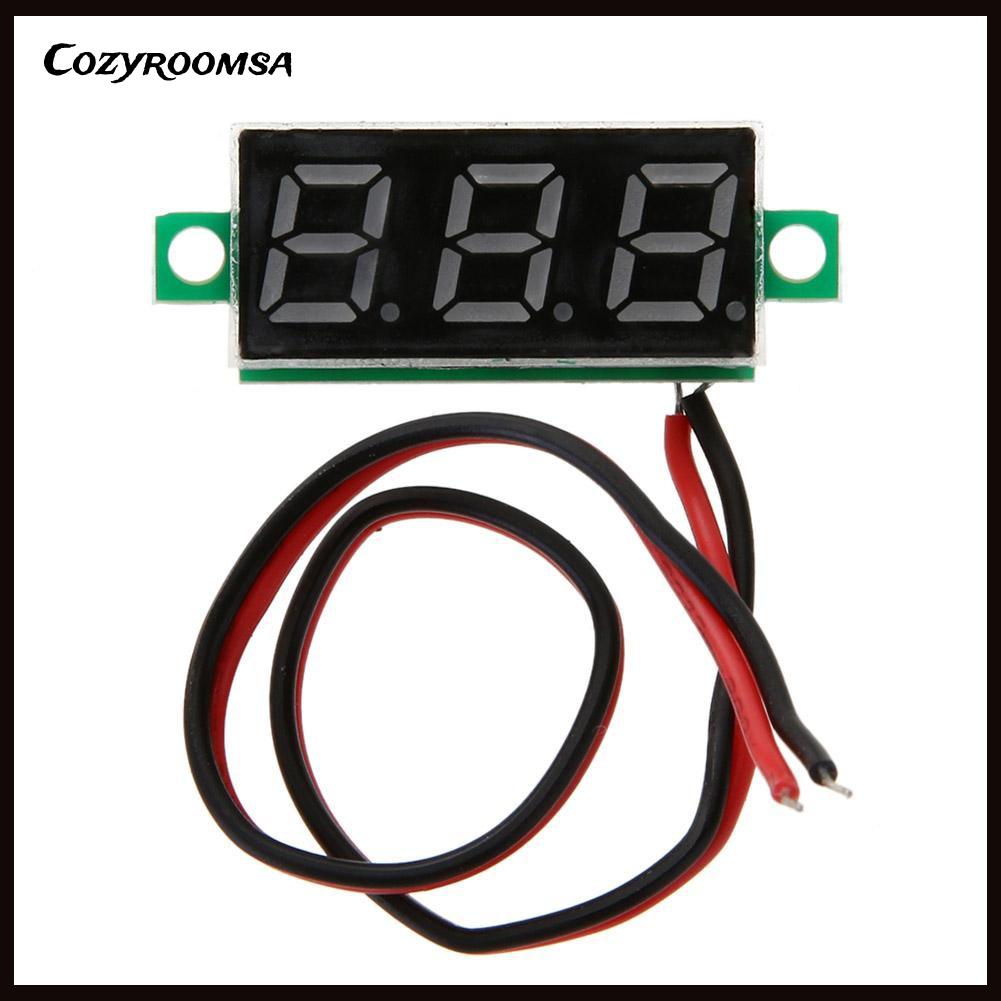 Đồng hồ đo điện áp kỹ thuật số mini 0.28inch DC 2.5V-30V LED
