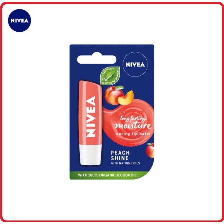 Son Dưỡng Ẩm NIVEA Giúp Cải Thiện Làn Môi Tươi Tắn (4.8g)