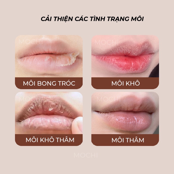 Tẩy Da Chết Môi Vị Café l Tẩy Tế Bào Chết Môi Lip Scrub HEYXI l Dưỡng Ẩm Da Môi Mềm Mịn MOCHI SHOP