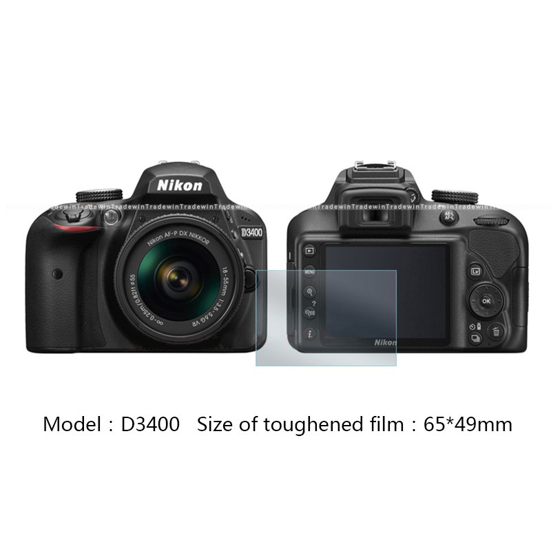 Kính Cường Lực Bảo Vệ Màn Hình Nikon D3500 D3400 D3300 D3200 D3100 Nikon D3500 D3400 D3300 D3200 D3100
