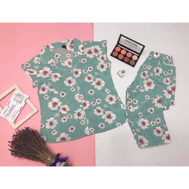 Sét đồ bộ tole - lanh PAJAMAS - hàng xuất khẩu f21 - hàng xưởng nhà may , bao chất , bao giá