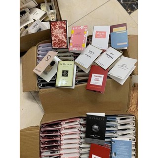 SAMPLE NƯỚC HOA CHANEL, DIOR, VERSACE...MỸ PHẨM BẤT KỲ