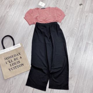Set áo kẻ caro