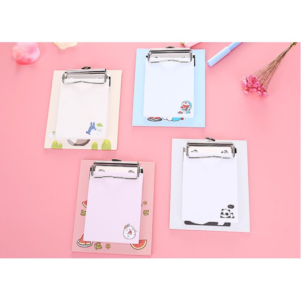 Kẹp tài liệu mini kèm giấy note