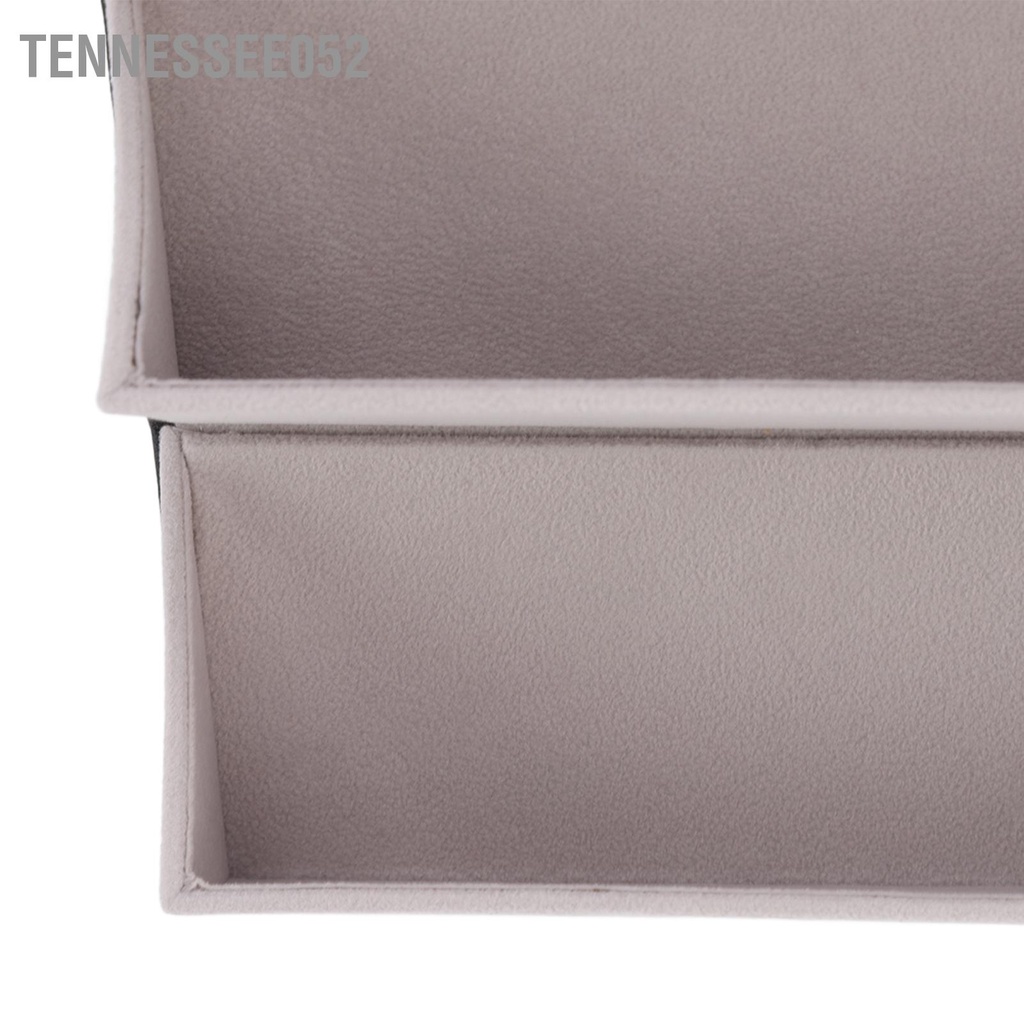 [Hàng Sẵn] Hộp đựng mắt kính bằng da PU nhiều ngăn treo tường gấp gọn đa năng tiện lợi du lịch 【Tennessee052】