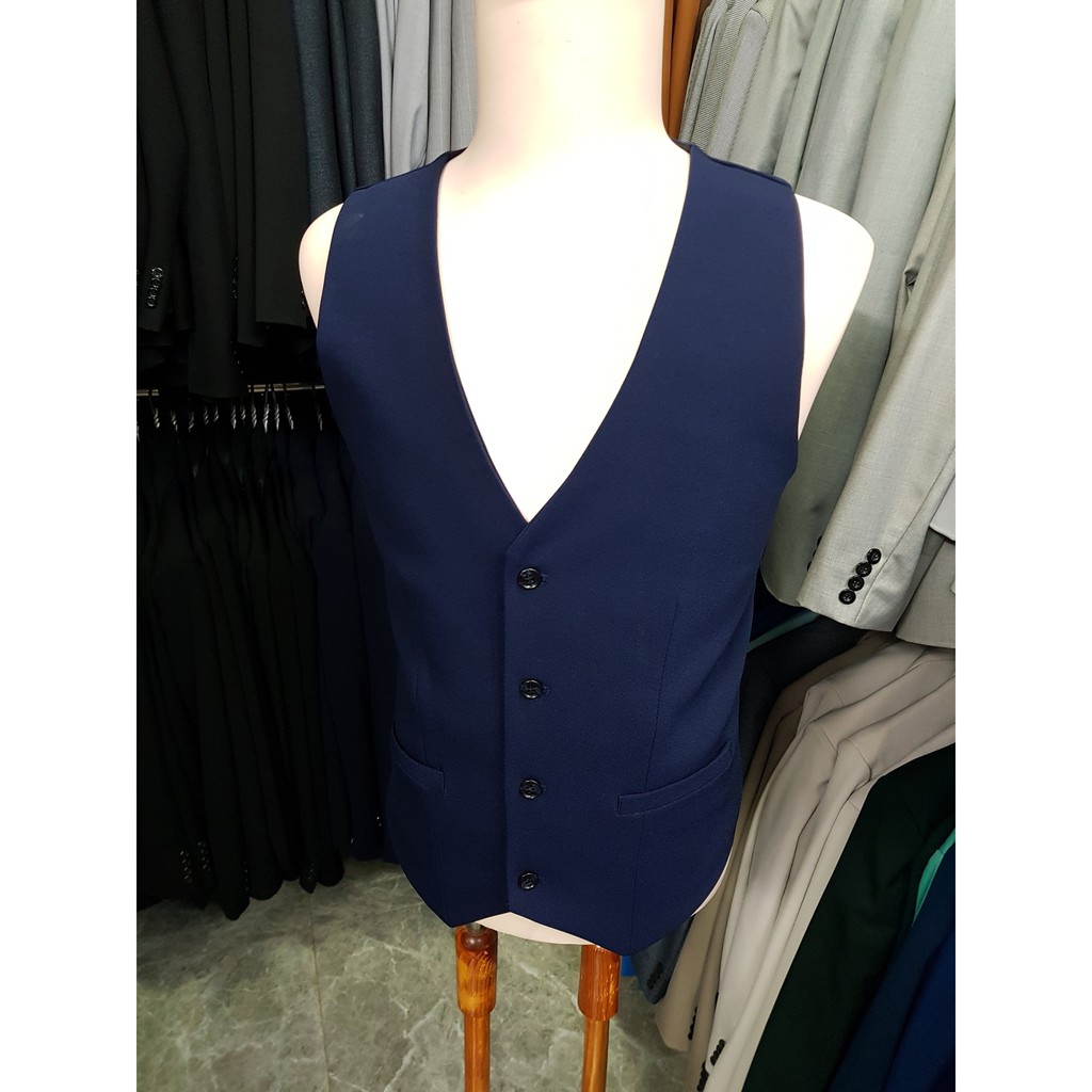 Áo gile nam form ôm body nhiều màu mềm mịn co giãn nhẹ + nơ màu ngẫu nhiên
