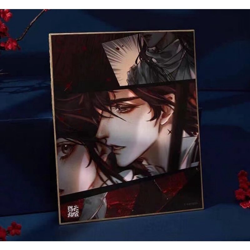 4 mẫu shikishi Thiên Quan manhua, hàng chính hãng Bilibili