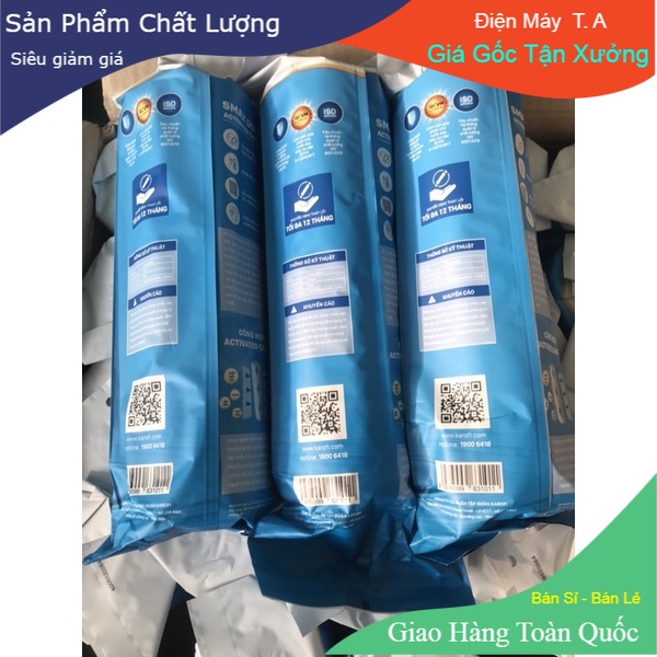 Combo Bộ 3 Lõi Lọc Nước Karofi Quét Mã QR Chính Hãng