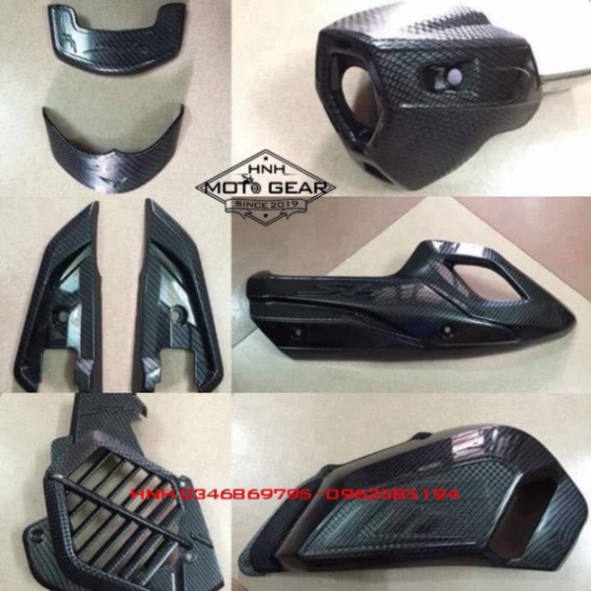 Ốp Carbon Cho SH 2017 - 2019 Chính Hãng Artista