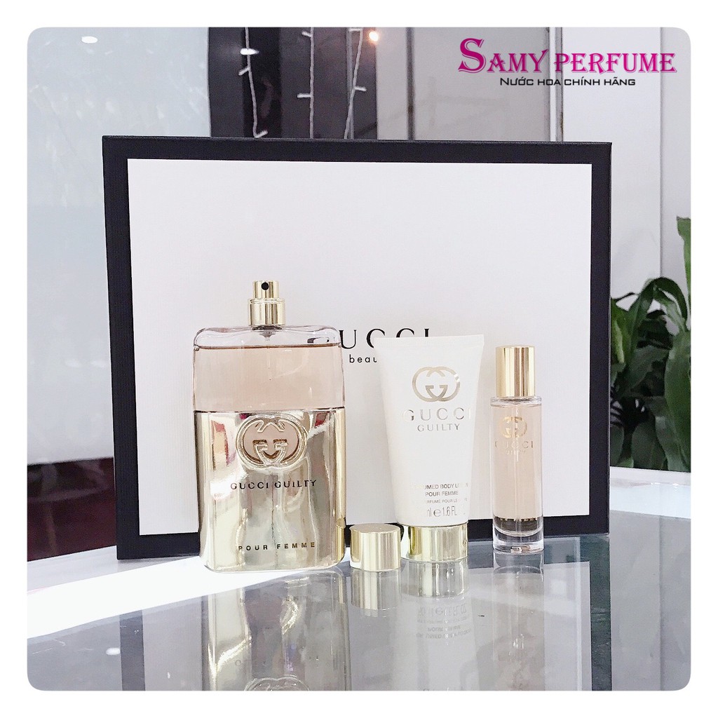 Set nước hoa 3 món Gucci Guilty Pour Femme EDP | BigBuy360 - bigbuy360.vn