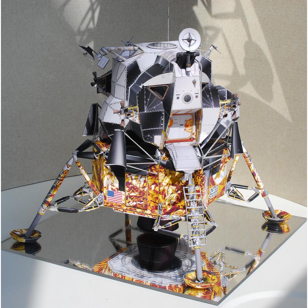 Mô Hình Giấy Thủ Công 3D Apollo 13 Lunar Module
