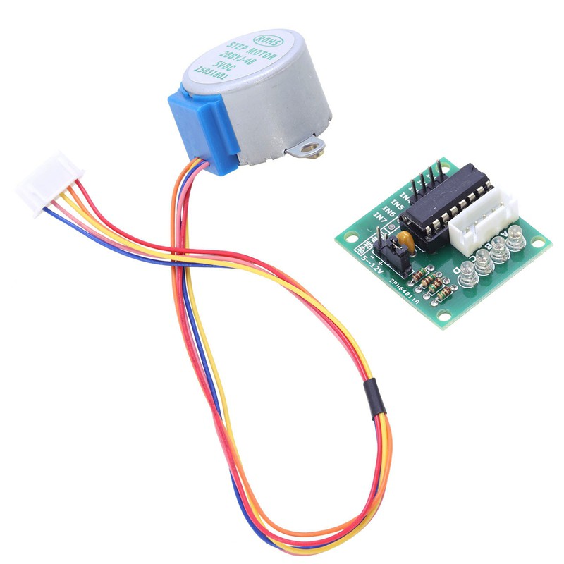 Động Cơ Bước 5v 28byj-48 + Uln2003 Cho Arduino