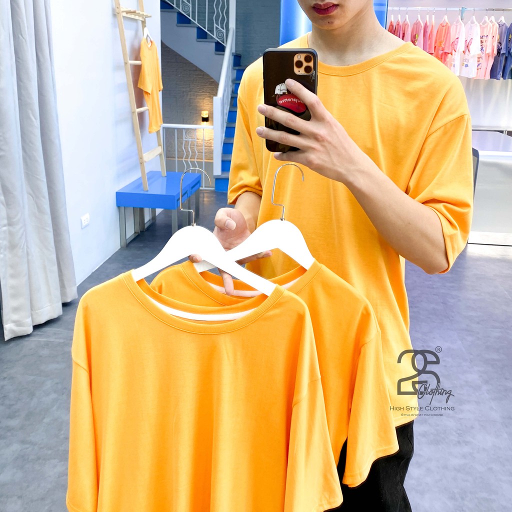 Áo Thun Trơn Unisex 2S Clothing -  Form Rộng Tay Lỡ, Áo Phông Nam Nữ Freesize | BigBuy360 - bigbuy360.vn