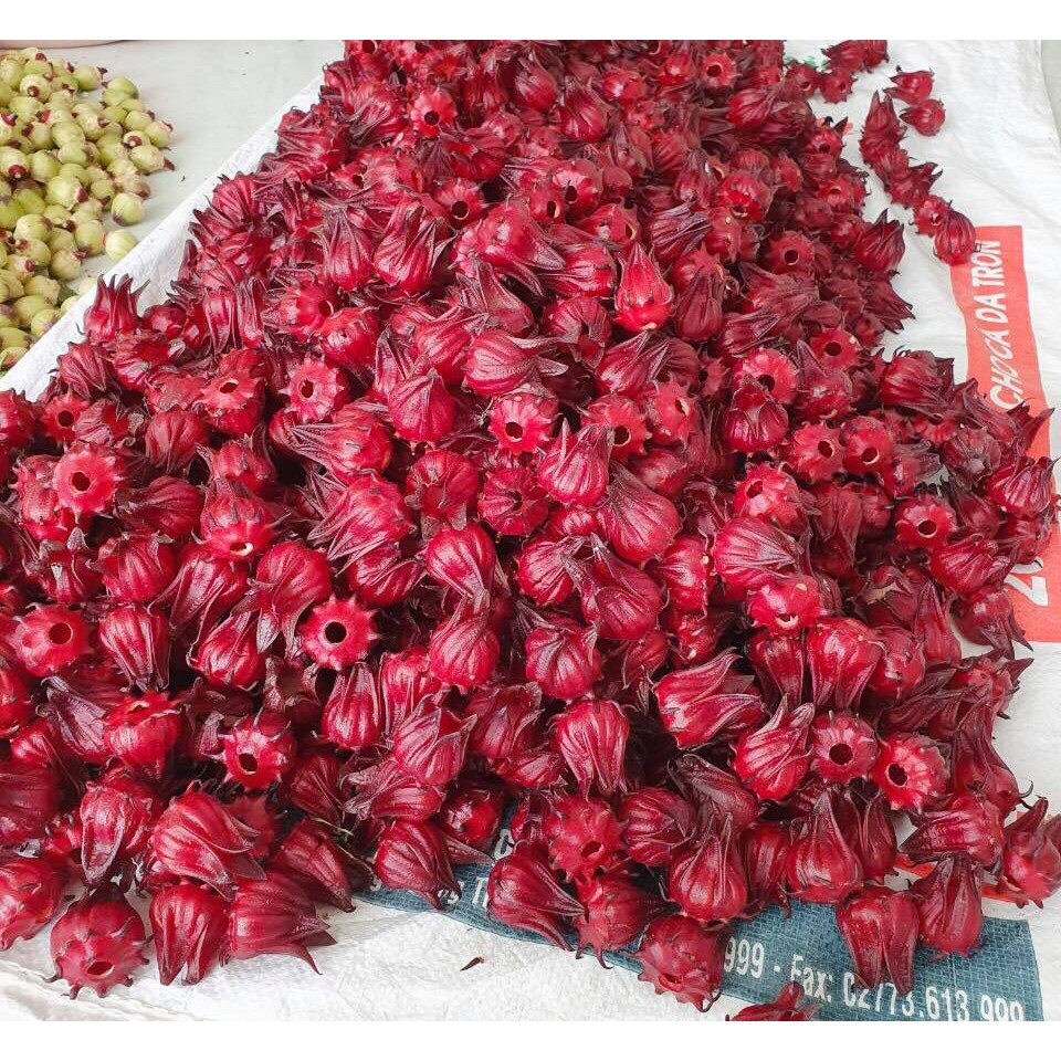 1kg Hoa Atiso đỏ tươi (Hoa bụp giấm/Hoa Hibiscus)