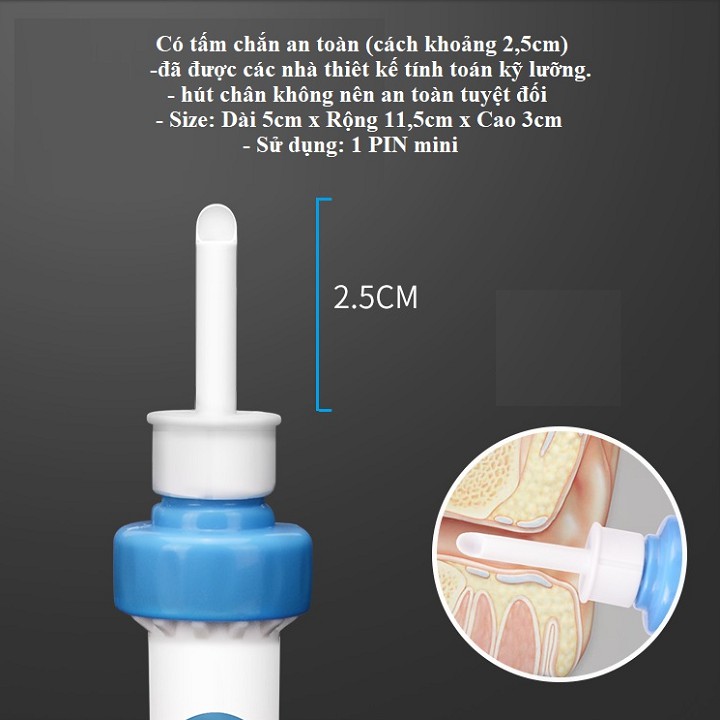 Máy Hút Ráy Tai I-EARS - Dụng Cụ Lấy Ráy Tai Nhật